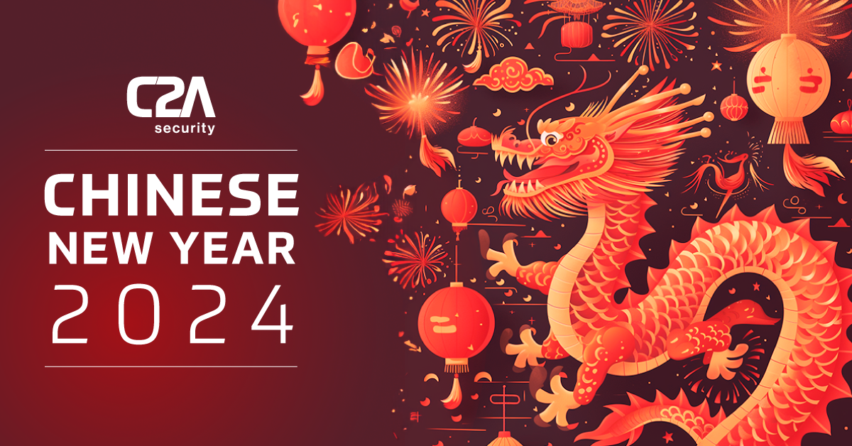 New Year Chinese of the Dragon 2024