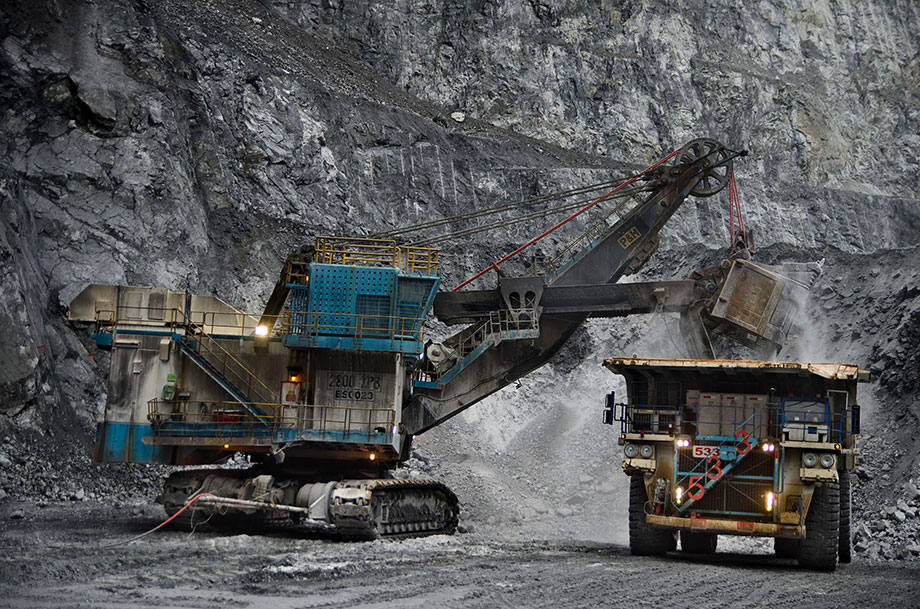 Mining equipment at a mine. Source: mining.com