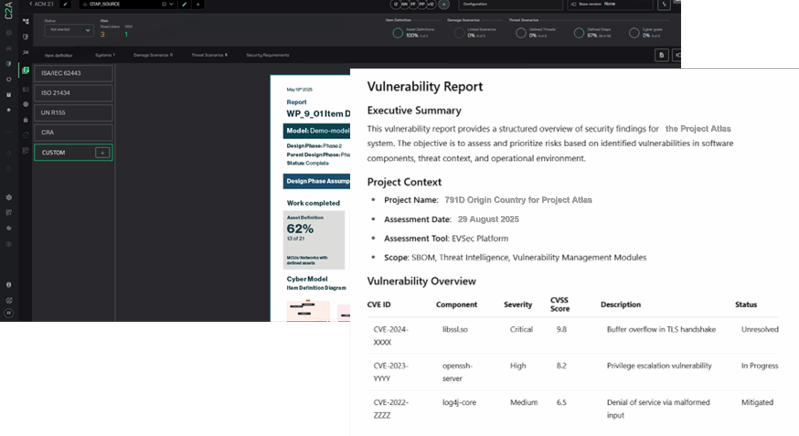 US DoC Rule 791D coverage by EVSec